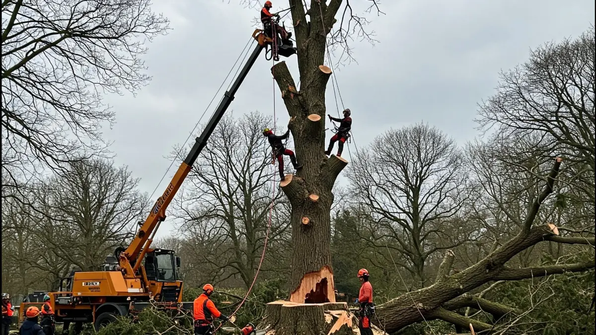 How We Helped a Homeowner with a Dangerous Tree Removal