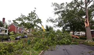 Emergency after the storm