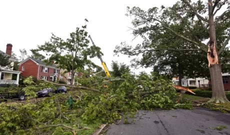 Emergency after the storm