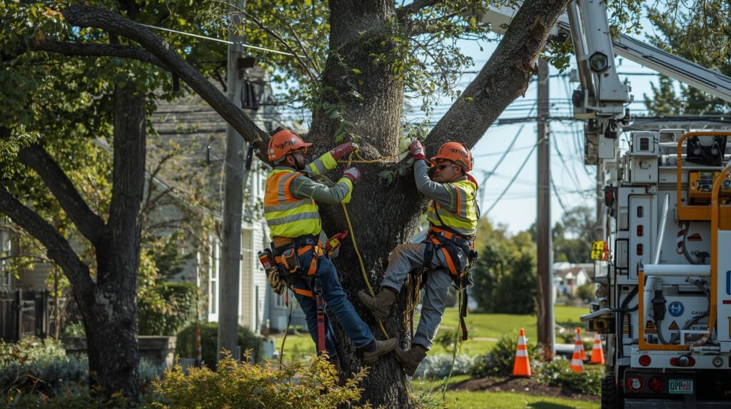 Emergency Tree Removal Albany 1 Tree removal near power lines