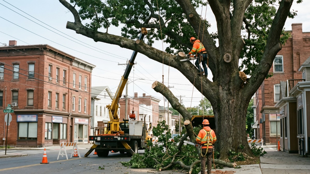 Hazardous Trees in Broadway Albany Area and the Response Process Explained