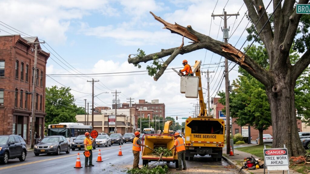 Hazardous Tree Removal Broadway Albany Broadway Albany tree removal
