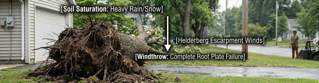 Tree Removal Guilderland NY Tree Falls in Your Yard