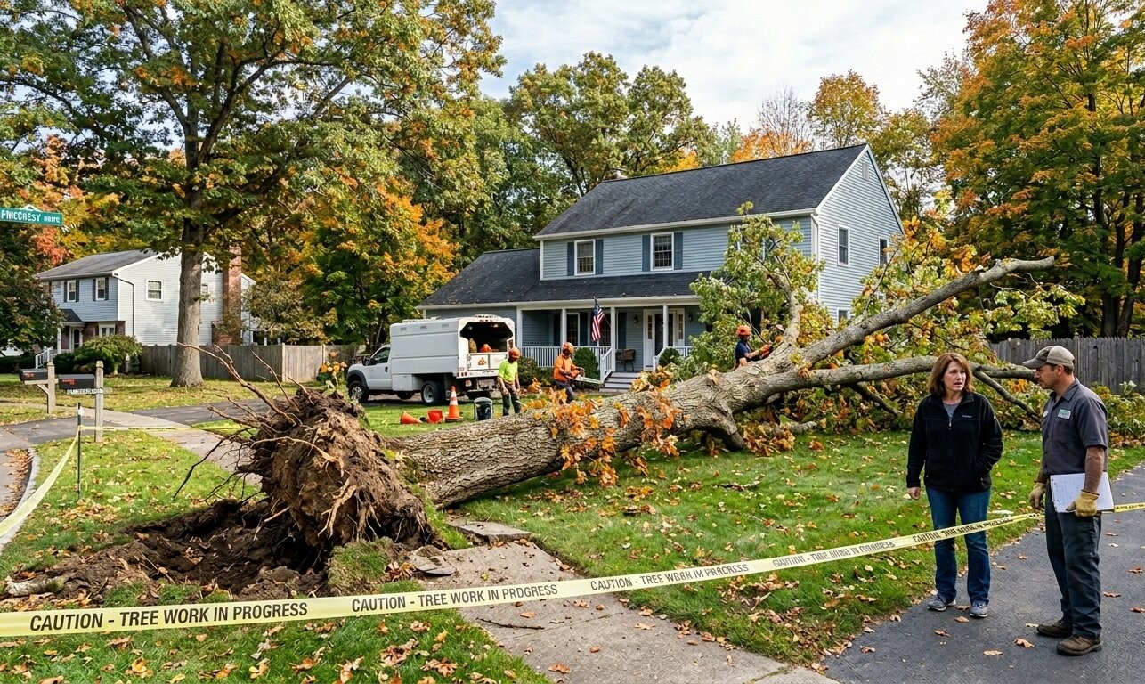 What to Do When a Tree Falls in Your Yard? Guilderland, NY Guide