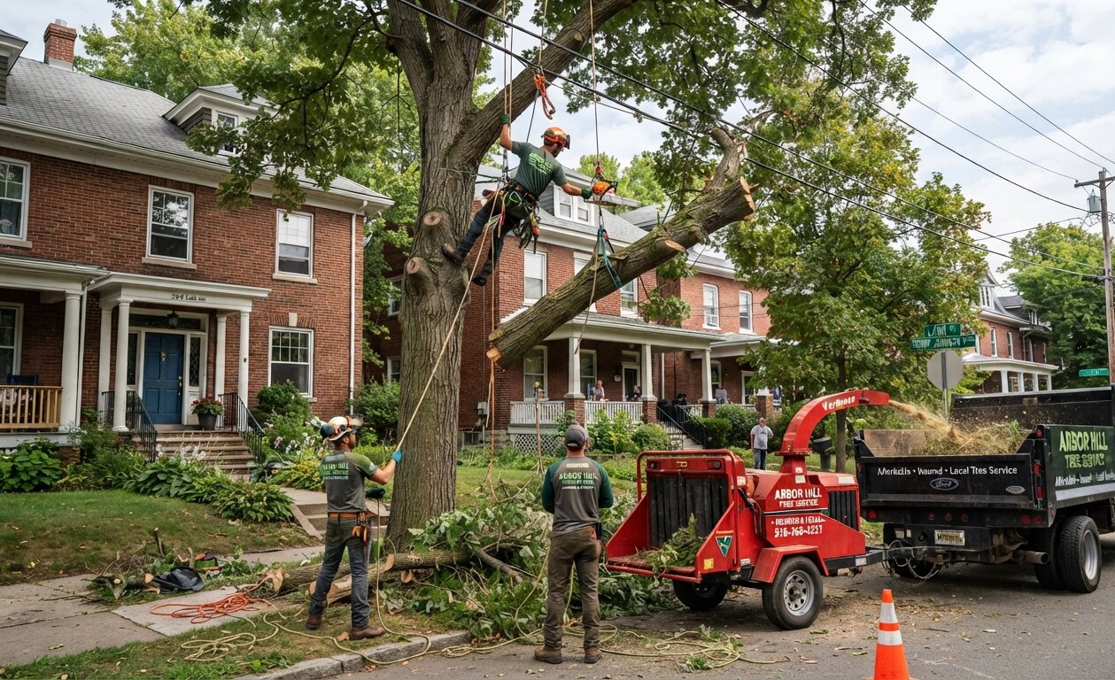 Affordable Insured Local Tree Service in Arbor Hill, Albany, NY